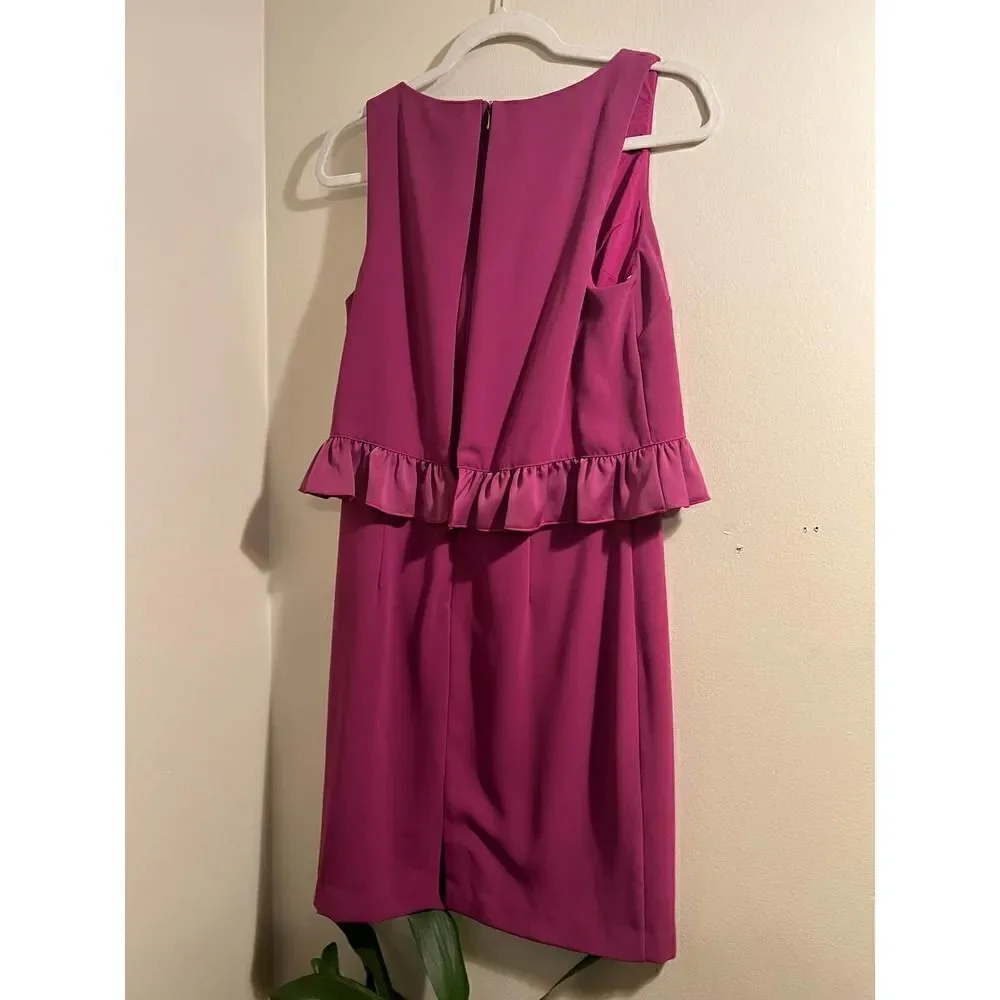 Trina Turk Tieges Ruffle Overlay Dress Sz. 4